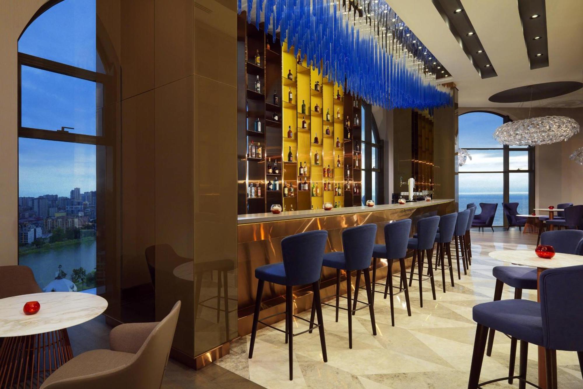 Sheraton Batumi Hotel Exterior photo The bar at the 360° Sky Lounge