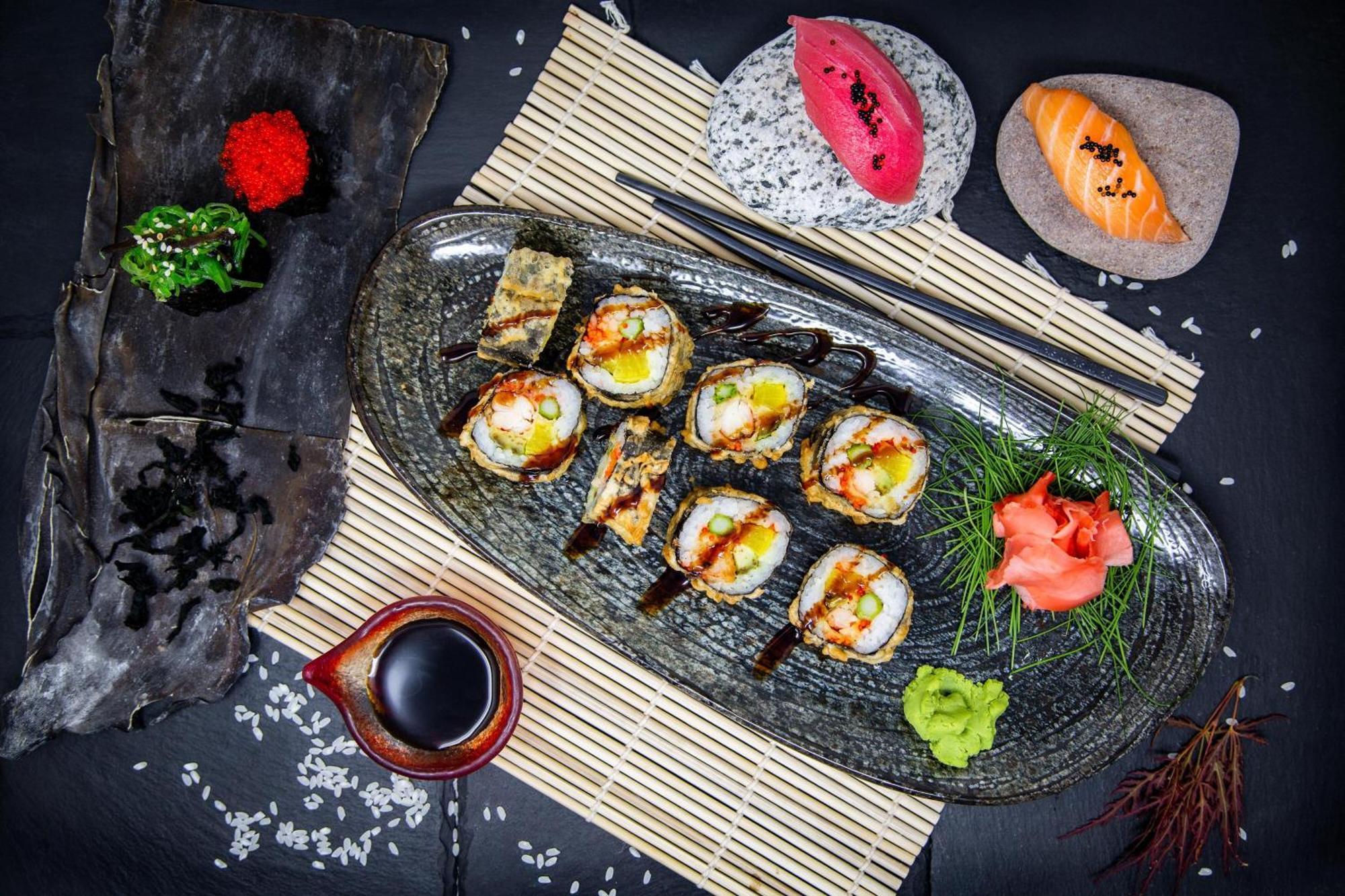 Sheraton Batumi Hotel Exterior photo Sushi