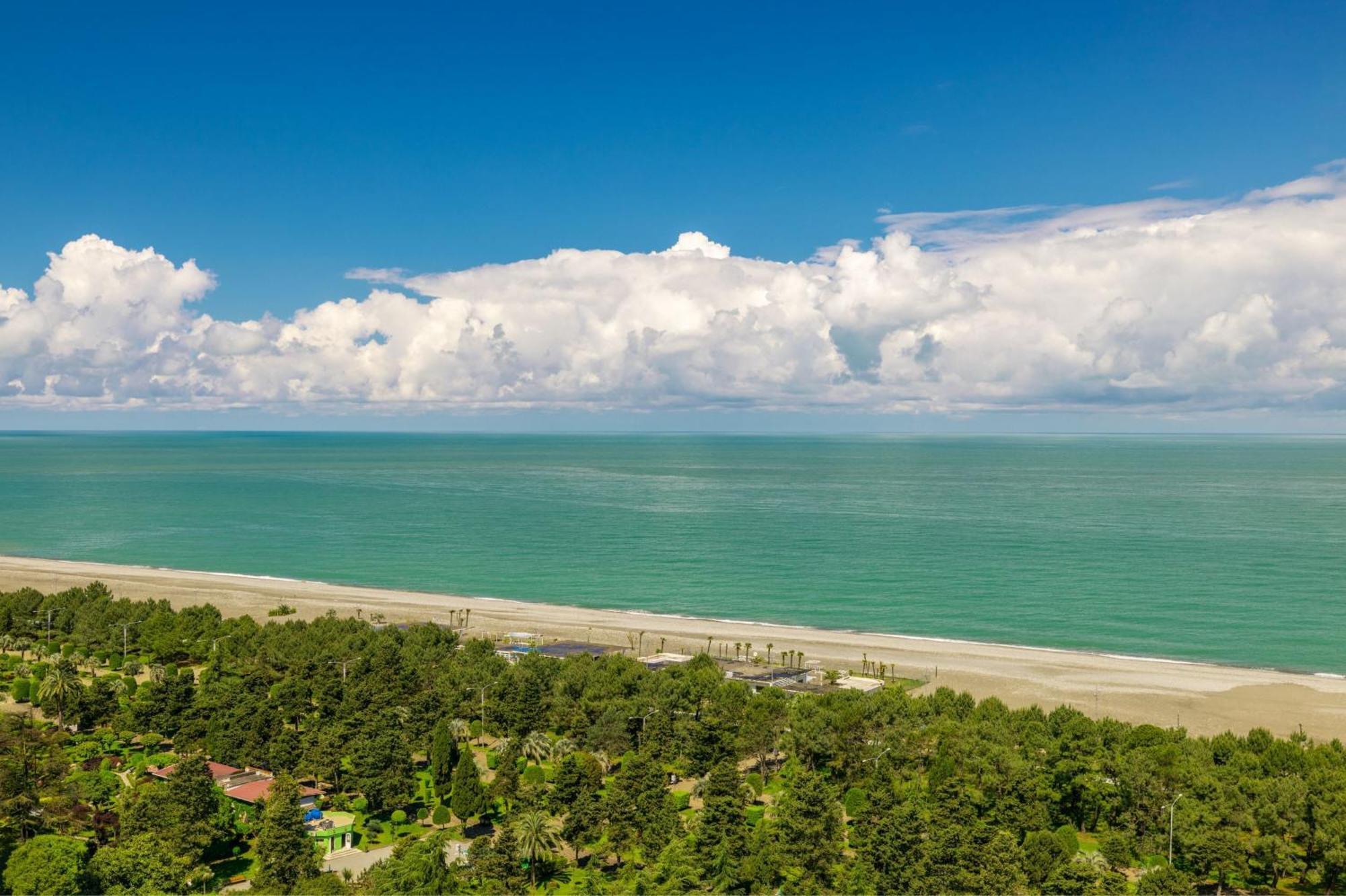 Sheraton Batumi Hotel Exterior photo View of the Atlantic Ocean from the observation tower
