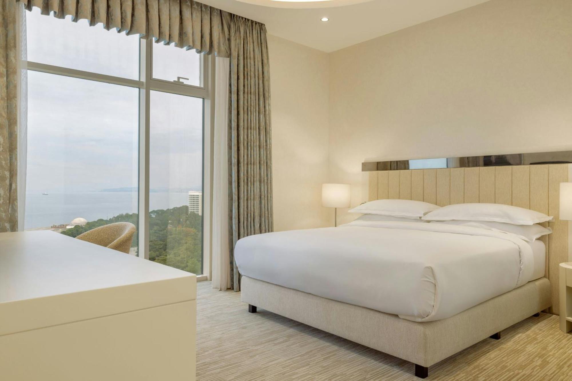 Sheraton Batumi Hotel Exterior photo A bedroom at the hotel